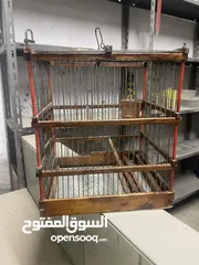  11 اقفاص خشب نظاف بحاله ممتازه للبيع