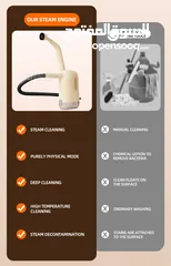  18 فرد بخار جهاز التنظيف و التعقيم بضغط البخار و الحراره منظف ​​بخاري كهربائي عالي الضغط Steam Cleaner