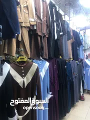  4 محل ملابس نسائيه للبيع تعزيله  بسبب عدم التفرغ