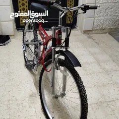  5 بسكليت جبلي وليس رود طارات المنيوم مستعمل بحالة الوكالة استعمال شهرين