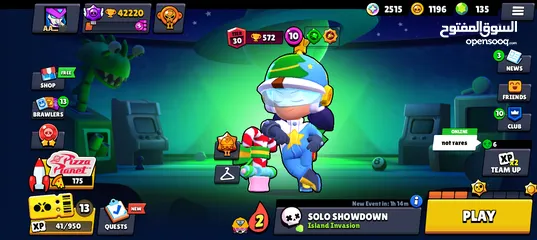  1 حساب براول الربيع -brawl stars account for sale  الوصف ضروري