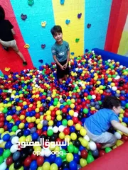  3 طابات بلاستك فاخرة لبرك الطابات لمناطق الالعاب والحضانات متوفر خدمة التوصيل لجميع المحافظات