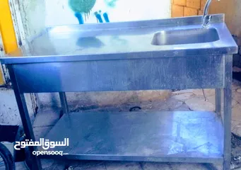  2 مجلى استانلس ستيل