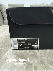  3 AIR JORDAN 1 MID black and red اصلي كامل المرفقات