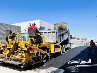  9 تزفيت وتعبيد الساحات وأعمال الطرق بجودة عالية وبأسعار مناسبة