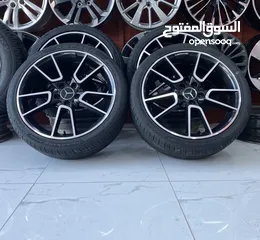  2 جنطات مرسيدس بينز C200 موديل 2020