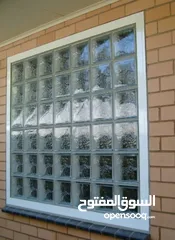  3 طوب زجاجي مستعمل بحالة ممتازه جدا  ساده صناعه اندونيسيه