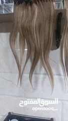  6 وصلات شعر طبيعي 100%مكفول