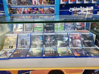  13 سيديهات بلاستيشن فور & فايف مستعملة مكفولة (( خدمة التوصيل لباب البيت ))