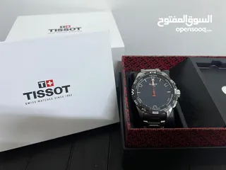  6 ساعة Tissot T-Touch Connect Solar تيتانيوم بحال الجديد