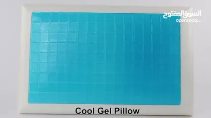  2 وسادة ميموري فوم مع جل التبريد Memory foam pillow with Cooling Gel