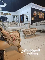  5 طقم نيو كلاسيك 7مقاعد مستورد مصري