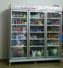  3 ثلاجة ثلاث ابواب كبيرة