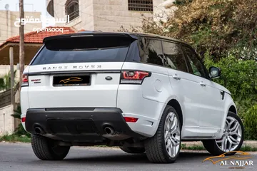  12 Range Rover Sport Supercharge 2014  السيارة وارد الشركة