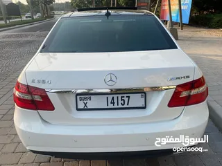  3 Mercedes Benz E350 AMG GCC 2013