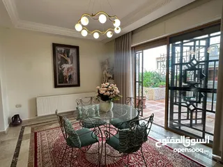  22 شقة ارضيه دوبلكس مفروشة للايجار في دير غبار ( Property 38582 ) سنوي فقط