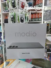  1 تابلت جديد بالكرتونه Modio m39 يدعم خطين 512g 8ram