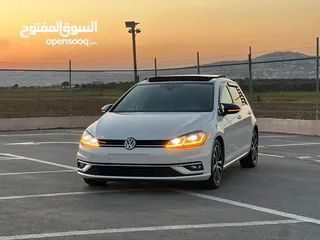  3 فولكسواجن جولف TSI 2019 اتوماتيك ماتور 1500 فل الفل فتحة  سقف بانوراما