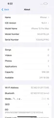  8 iPhone 15 Pro Max 256GB بطارية 99% وارد امريكي  Esim مش مشفر طبعا الجهاز مكفول