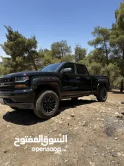  1 Chevrolet Silverado 2016 – فحص 4 جيد – ترخيص جديد – فل أوبشن – لون أسود