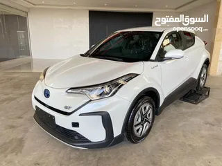  3 تويوتا C-HR كهرباء بالكامل للإيجار شهري فقط 750 دينار