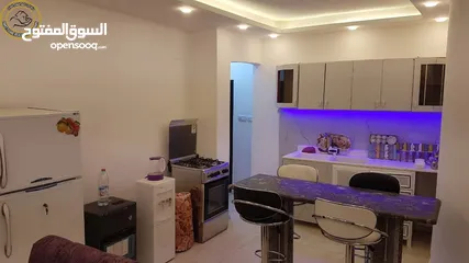  10 شقة مفروشة مميزة للبيع في السابع قرب جمعية خليل الرحمن طابق ثاني 93م تشطيب سوبر ديلوكس