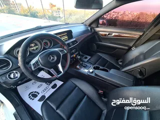  8 Mercedes C250 / AMG موديل 2015 فل الفل الإضافات  عداد 77000 / بحالة الوكالة  أصل AMG فل إضافات
