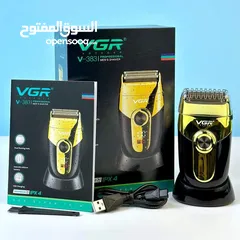  13 ماكينة حلاقه الذقن وتنعيمه على الشفره حلاقة شعر اللحيه شفره ماكينه VGR الحلاقه الذهبيه شحن ضد الماء
