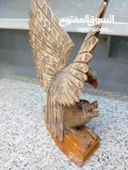  3 تحفة فنية شرقيه مصنوعة من الخشب شغل يدوي ..