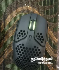  2 ماوس هايبركس لاسلكي+ماوس لوجيتك+كيبورد