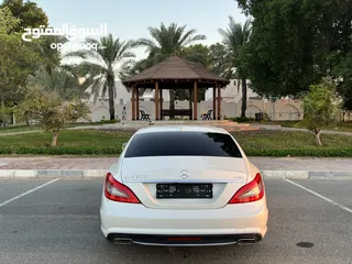  6 مرسيدس CLS 500موديل 2014 خليجي صبغ وكاله