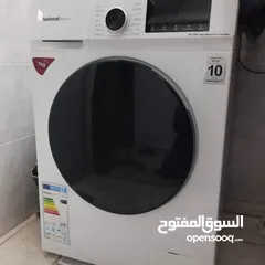 1 غسالة ناشونال ديلوكس 7 كيلو فل انفيرتر بحالة الوكالة استعمال عرسان فعليا لم تستعمل
