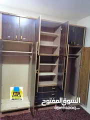  3 خزاين ملابس لاتيه 18 محرف زان