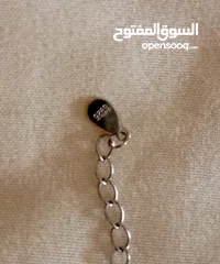  2 سلسال فضة 925 اصلي رجالي ستاتي نقش