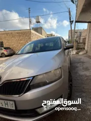  2 سكودا رابيد 20017