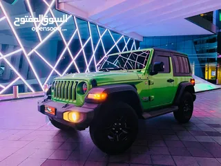  2 Jeep wrangler sport 2020 خليجي