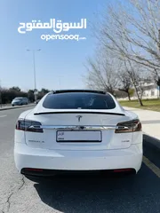  5 تيسلا موديل S 100D موديل 2018 بانوراما متحركة ، السيارة بحالة الوكالة Tesla Model S100D