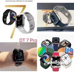  1 الساعة الاقوى بين منافسينها بقياس 45 مم smart watch 7 DT7 pro