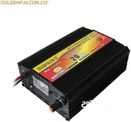  1 شاحن بطاريات 20 امبير Automatic Smart Lead Acid Portable 12V 20A Battery Charger