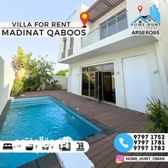  1 MADINAT QABOOS  MODERN 4+1 LUXURIOUS VILLA WITH PRIVATE POOL