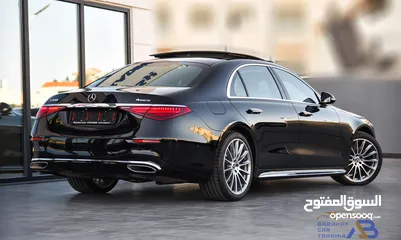  2 مرسيدس اس كلاس مايلد هايبرد وارد الوكالة 2022 Mercedes S450 4MATIC Mild Hybrid