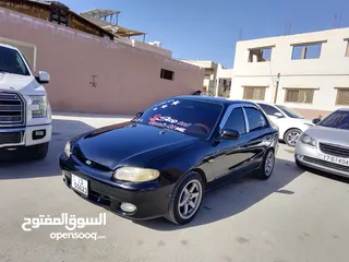  2 هونداي اكسنت 1999 بحاله الشركه