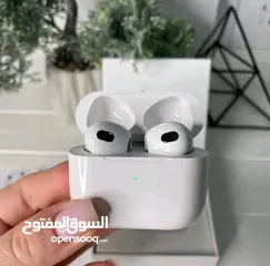  1 Apple Airpods 3 semi origin ايربودز 3 سيمي اوريجينال آبل  مايك رعد غير أي