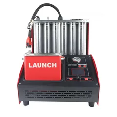  3 يتوفر لدينا ماكينة بخاخات LAUNCH  603A  تقوم بفحص التهريب Leak Test