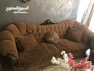  8 كنب مستعمل بحاله الوكاله