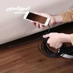  10 منظار تنظير  سلك كيبل كاميرا مع فلاش  تصوير احترافي دقه عاليه يوضع ب موبايل او لابتوب لمسافة  10متر