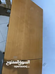 6 طاولة خشب متينة بتصميم أنيق جدًا بسعر لقطة