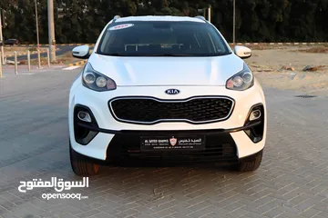  1 KIA SPORTAGE 2020 GCC 1.6 EXCELLENT CONDITION WITHOUT ACCIDENT