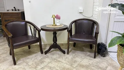  3 طاوله مع كرسي 2