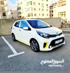  3 كيا مورنينج 2018 GT LINE فل فتحة سقف